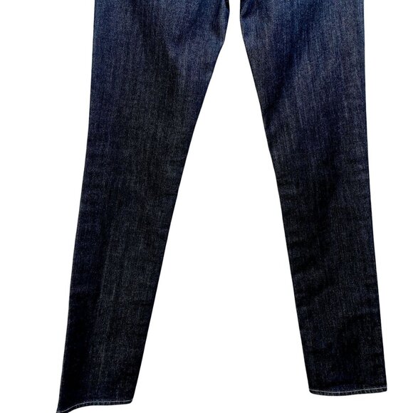 7 For All Mankind Women Roxanne Jean Low Rise Straight Leg Stretch Denim Size 27 - Picture 8 of 12